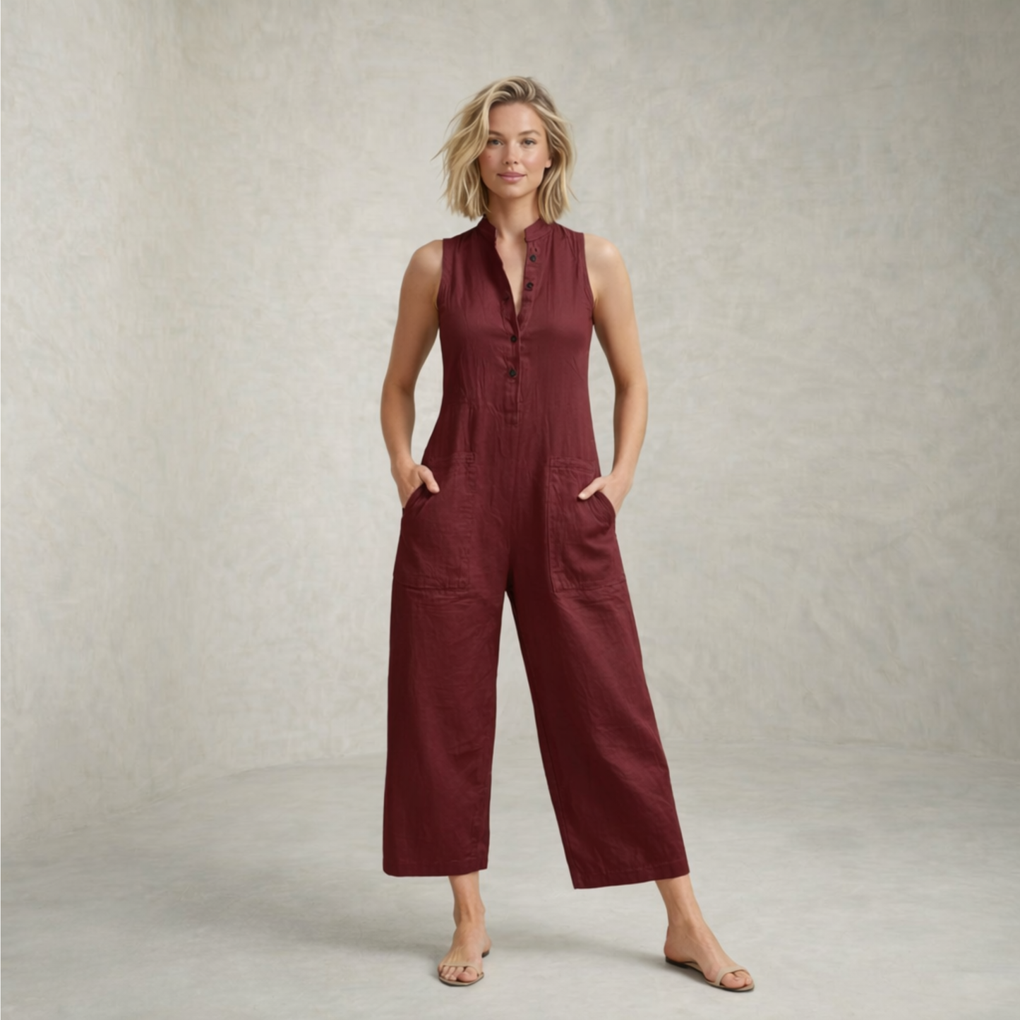 Sabrina | Eleganten lanen kombinezon