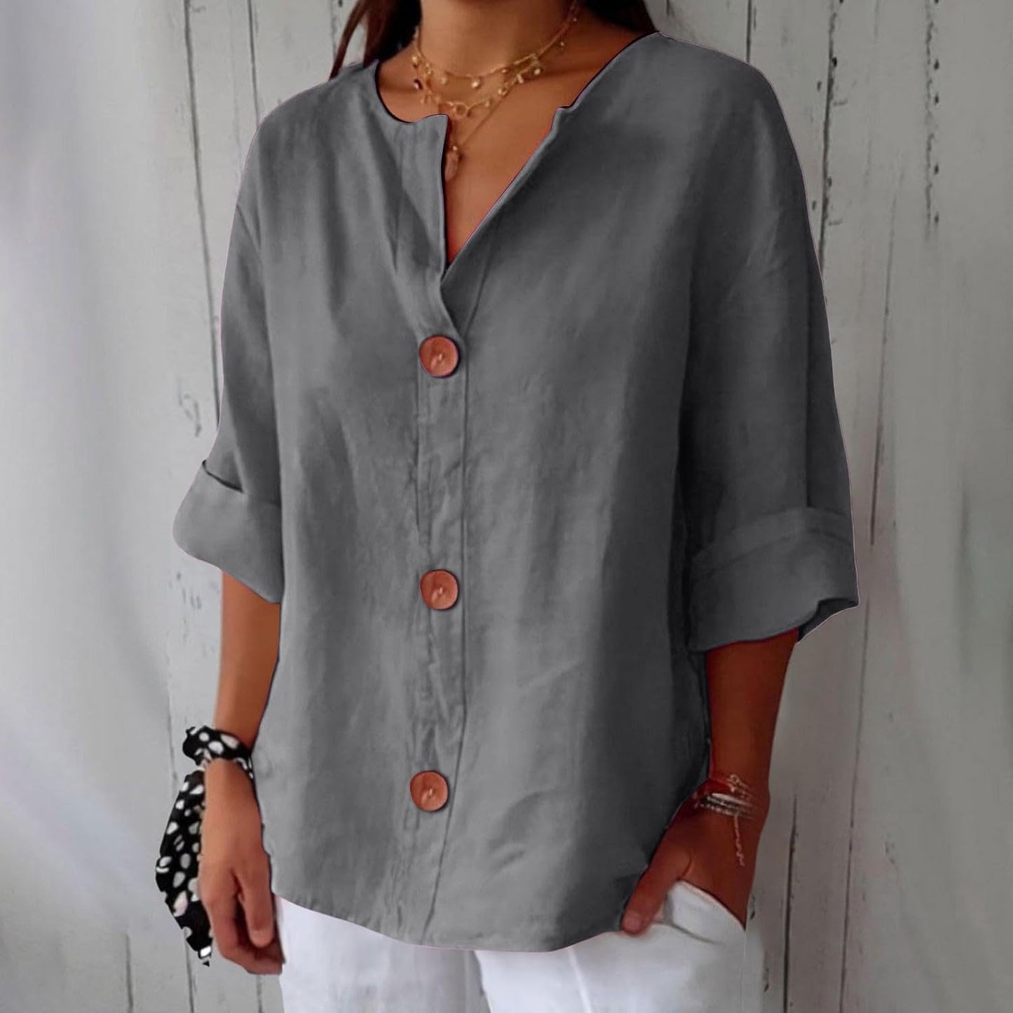 Olivia | Ohlapna poletna bluza