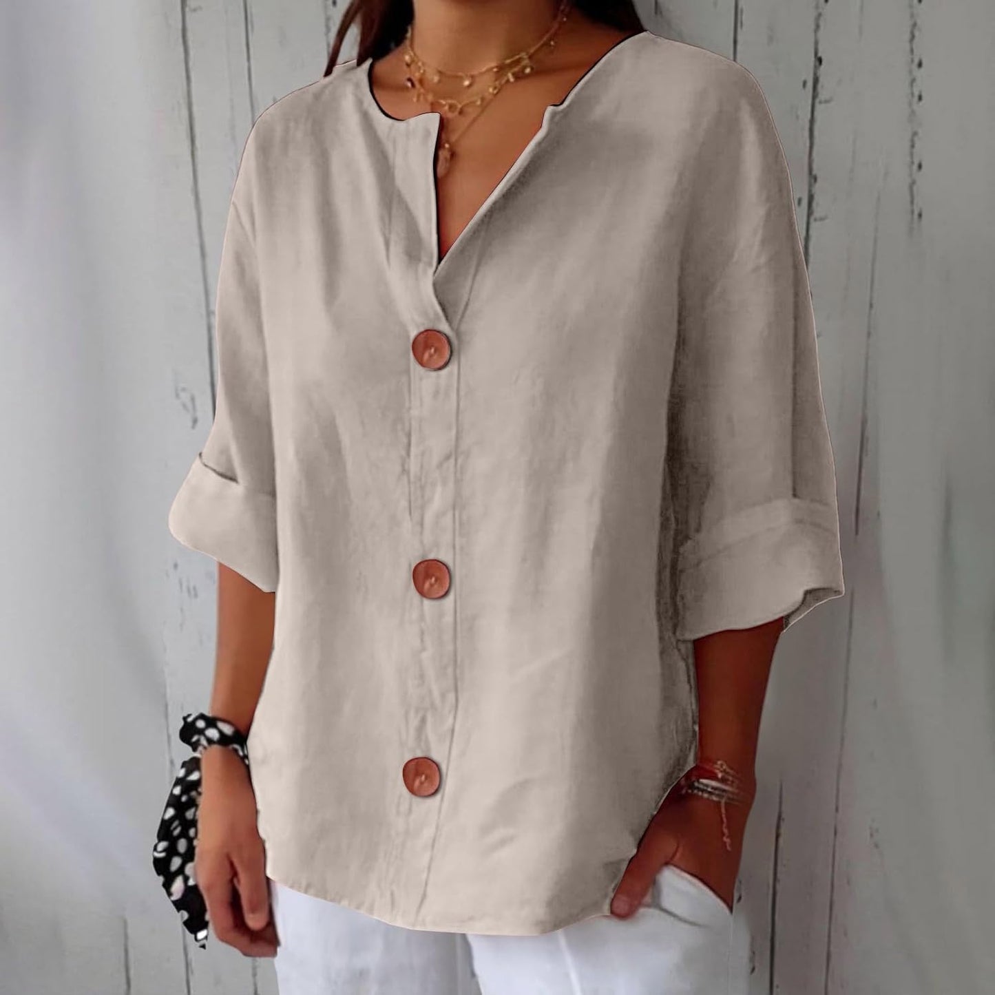 Olivia | Ohlapna poletna bluza