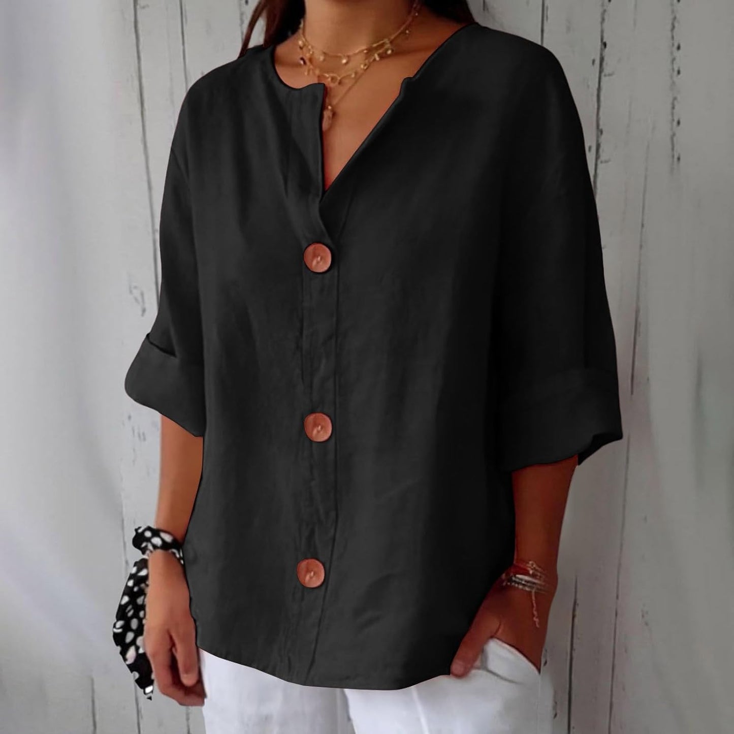 Olivia | Ohlapna poletna bluza