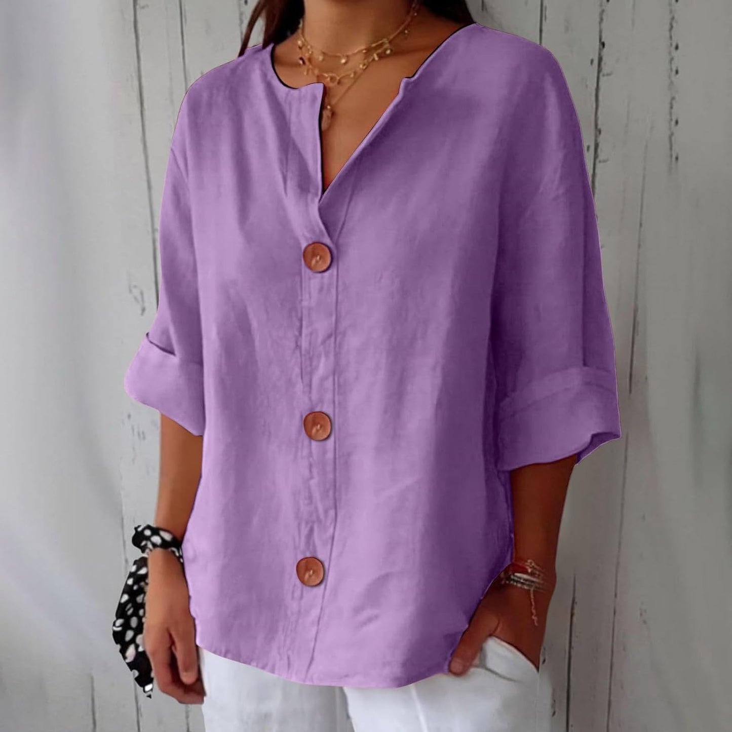 Olivia | Ohlapna poletna bluza