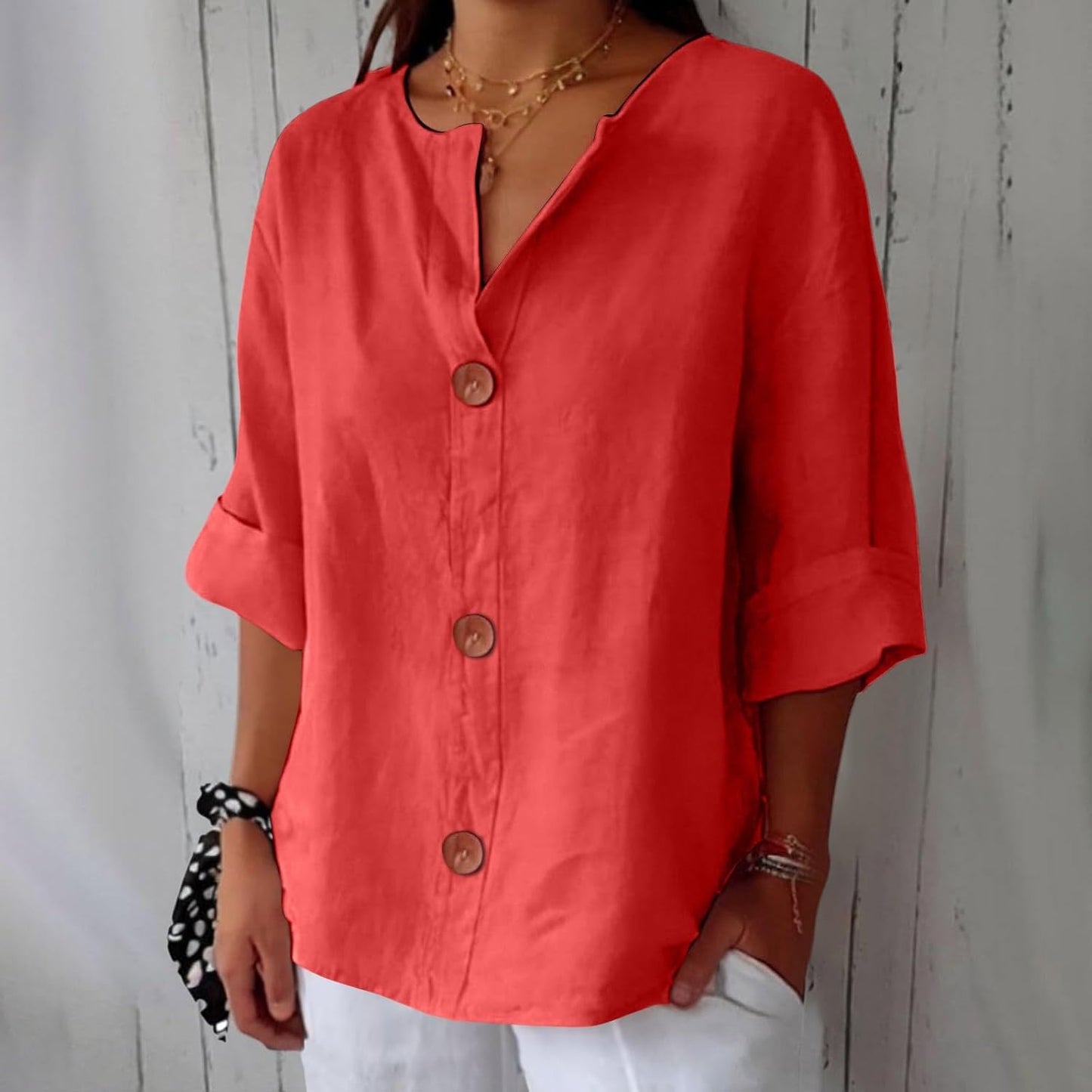 Olivia | Ohlapna poletna bluza
