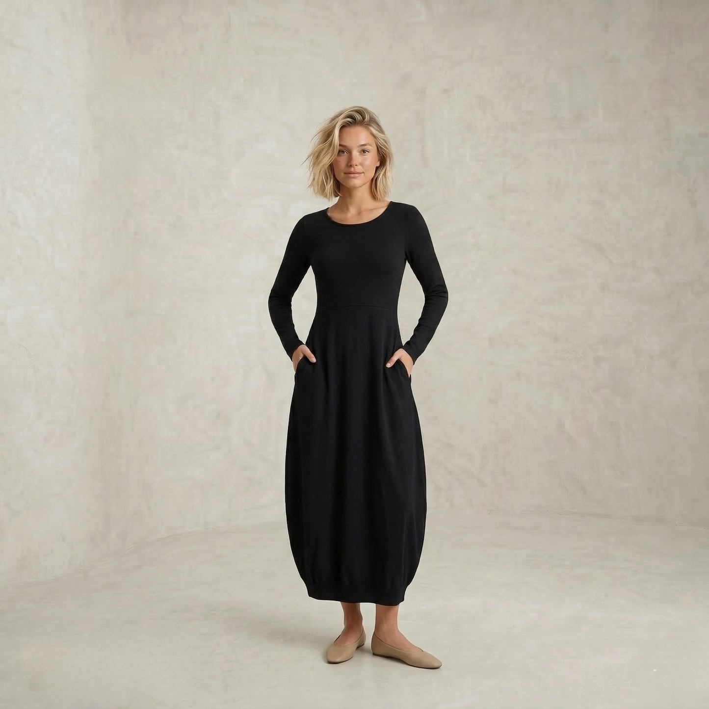 Amelie | Chic prefinjena maksi obleka
