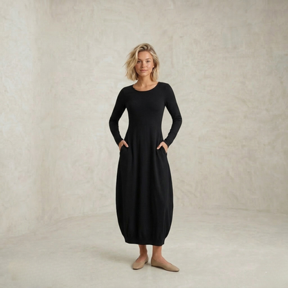 Amelie | Chic prefinjena maksi obleka