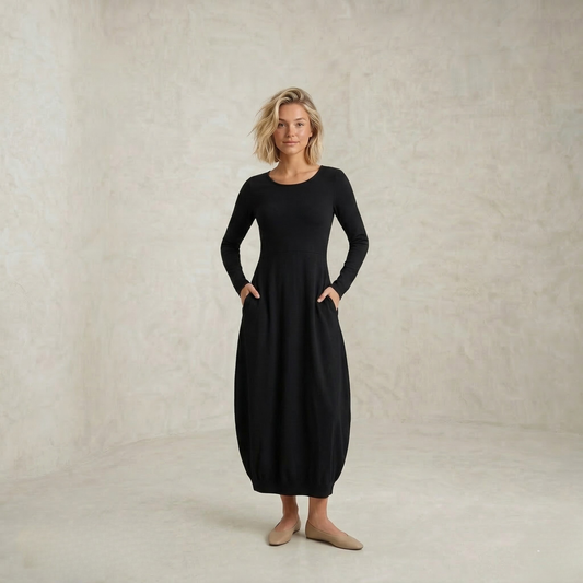 Amelie | Chic prefinjena maksi obleka