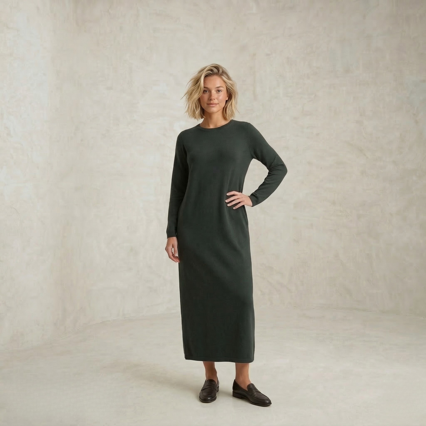 Amelie | Chic prefinjena maksi obleka