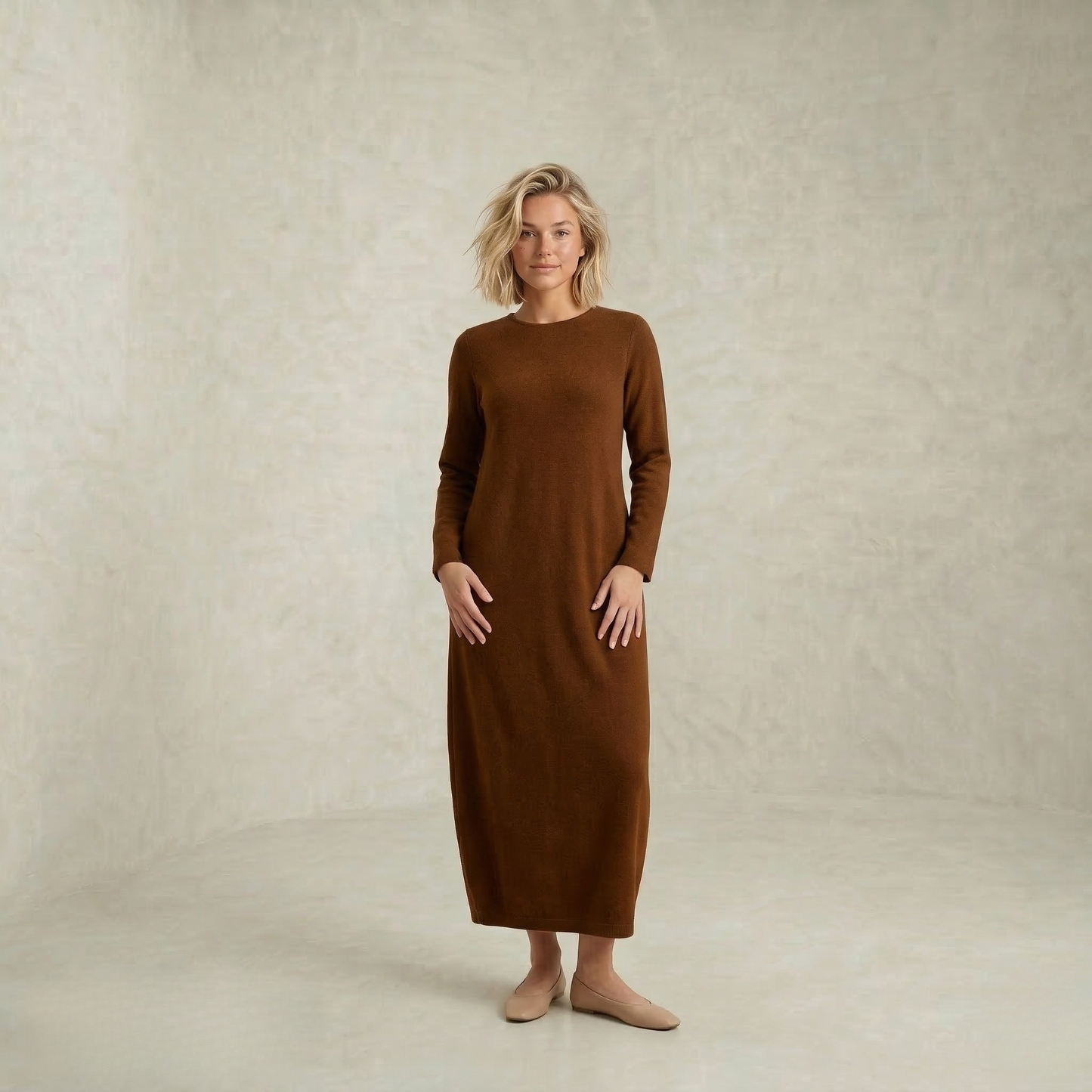 Amelie | Chic prefinjena maksi obleka