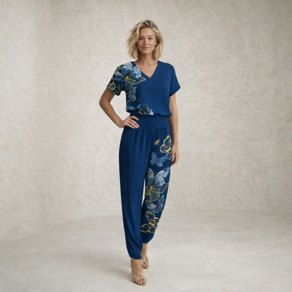 Anita | Moden komplet z bluzo in hlačami