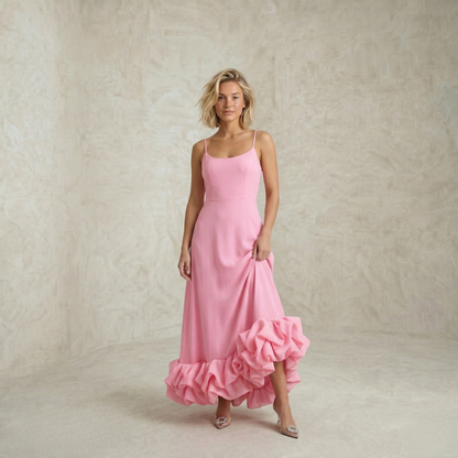 Charlotte – Elegantna padajoča obleka