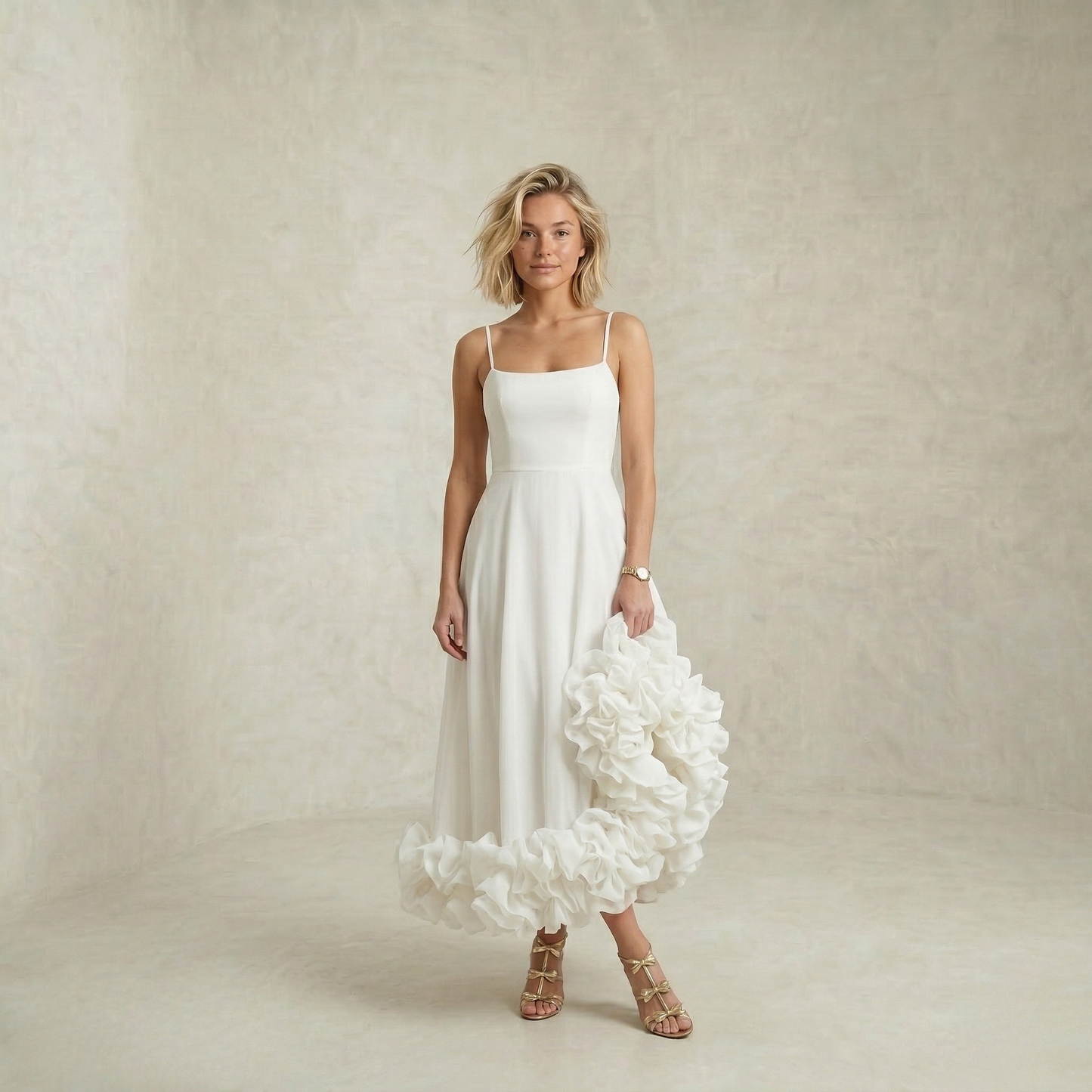 Charlotte – Elegantna padajoča obleka