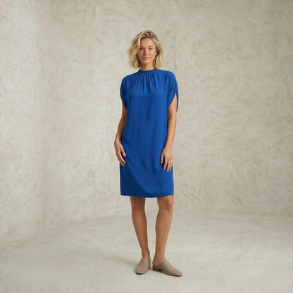 Hannah | Blush Cocoon mini obleka