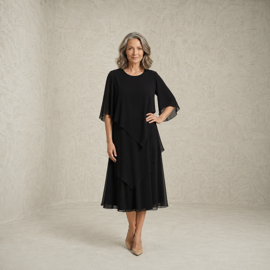 Lorraine | Elegantna obleka s sproščenim krojem