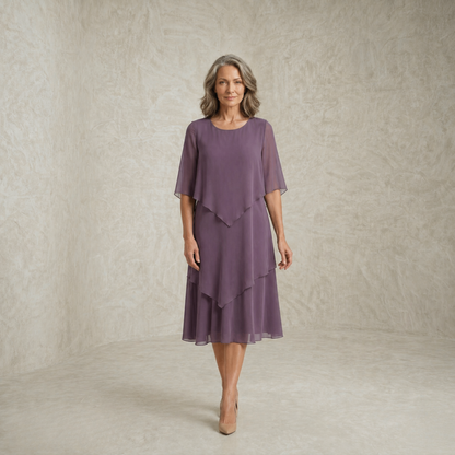Lorraine | Elegantna obleka s sproščenim krojem