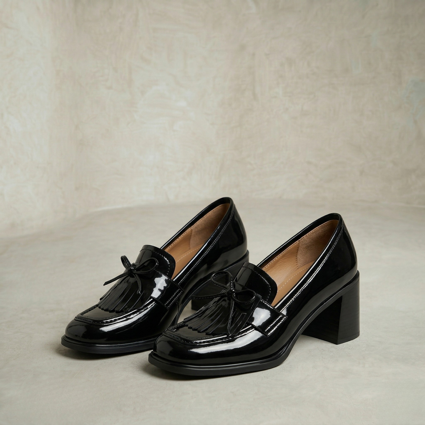 Lucia | Eleganten Mokasini s Polno Peto