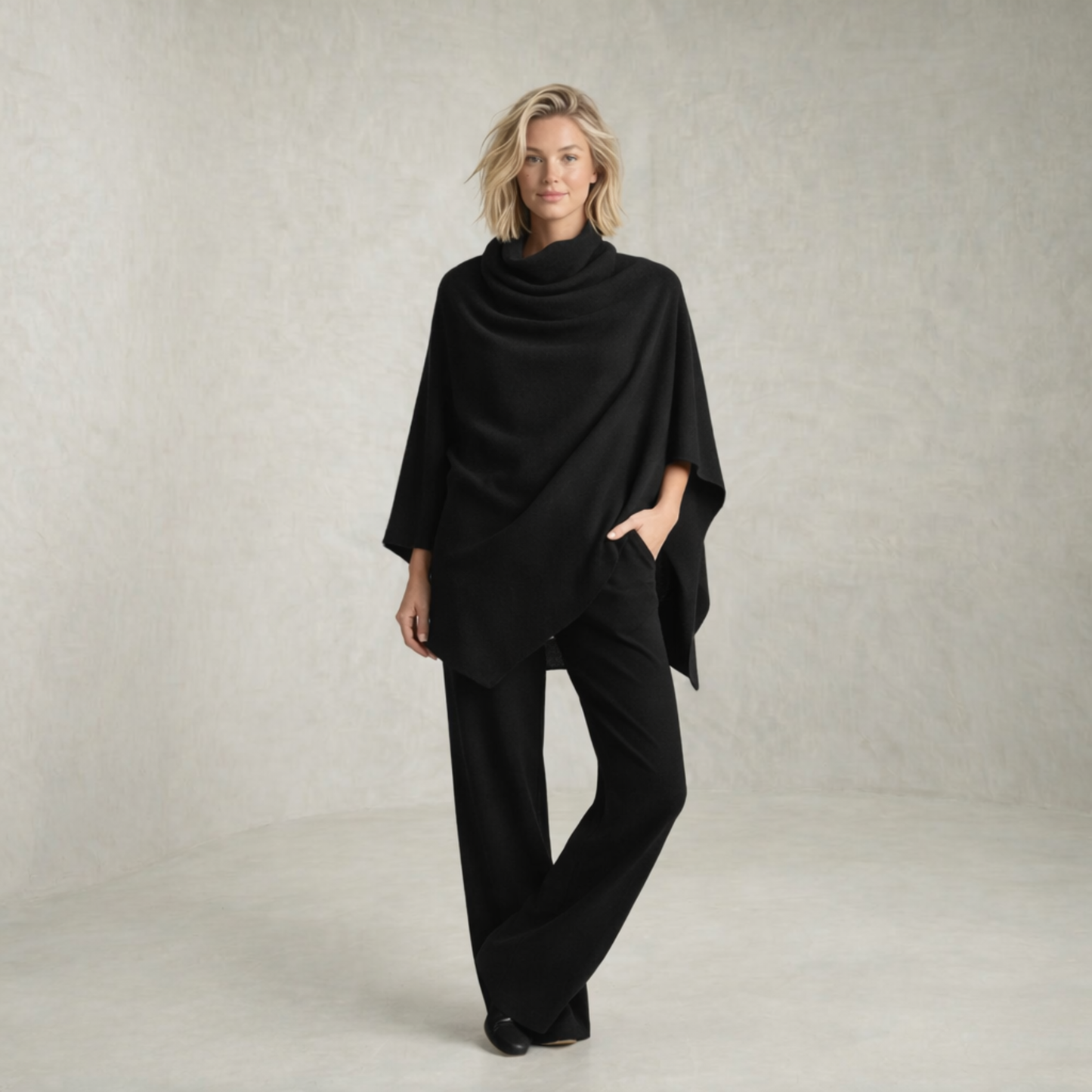 Marina | Eleganten drapiran dvodelni komplet
