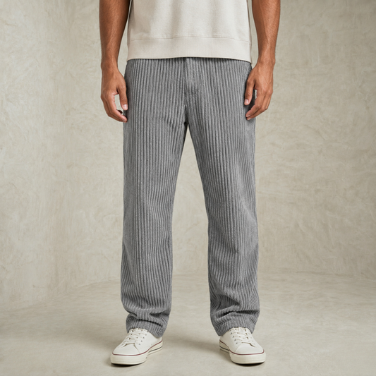 Martin | Textured z vrvico Corduroy hlače