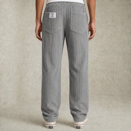 Martin | Textured z vrvico Corduroy hlače