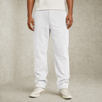 Martin | Textured z vrvico Corduroy hlače