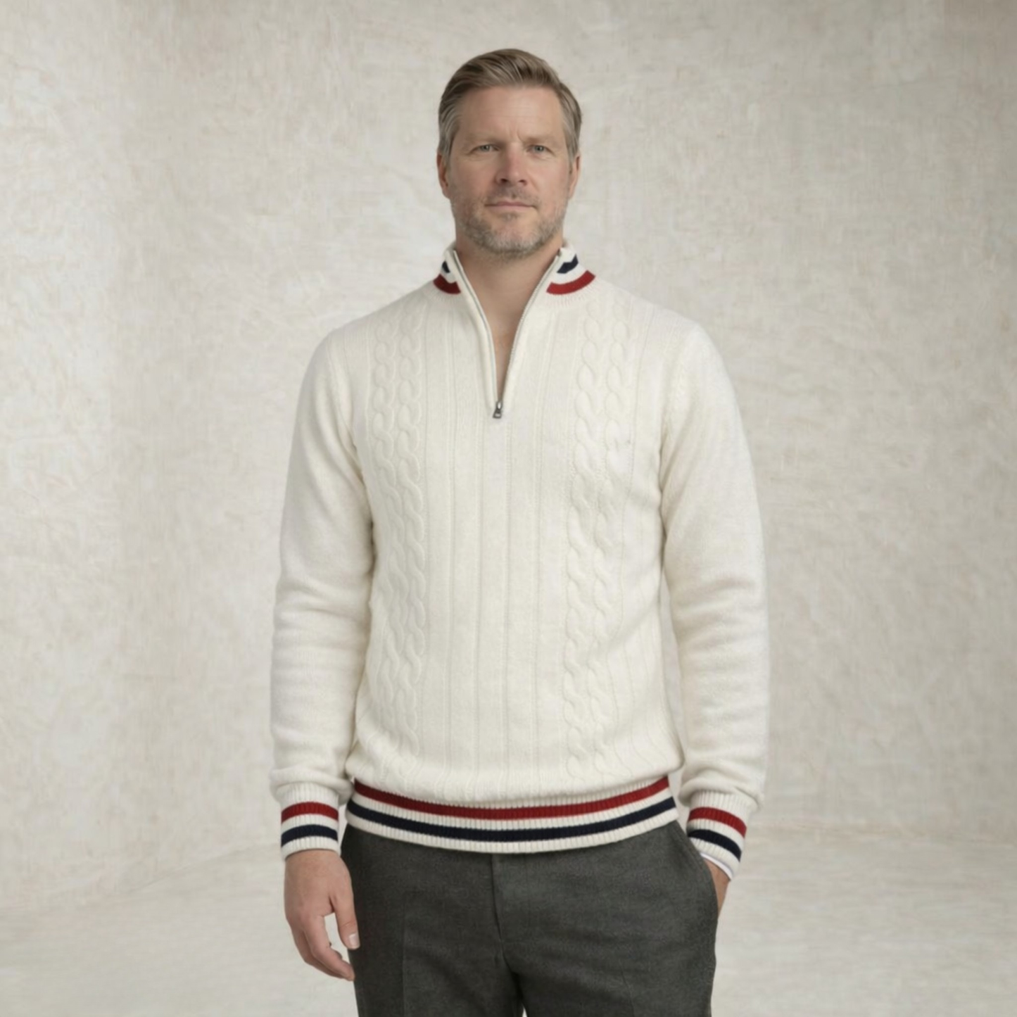 Mason | teksturirana Pocket pulover