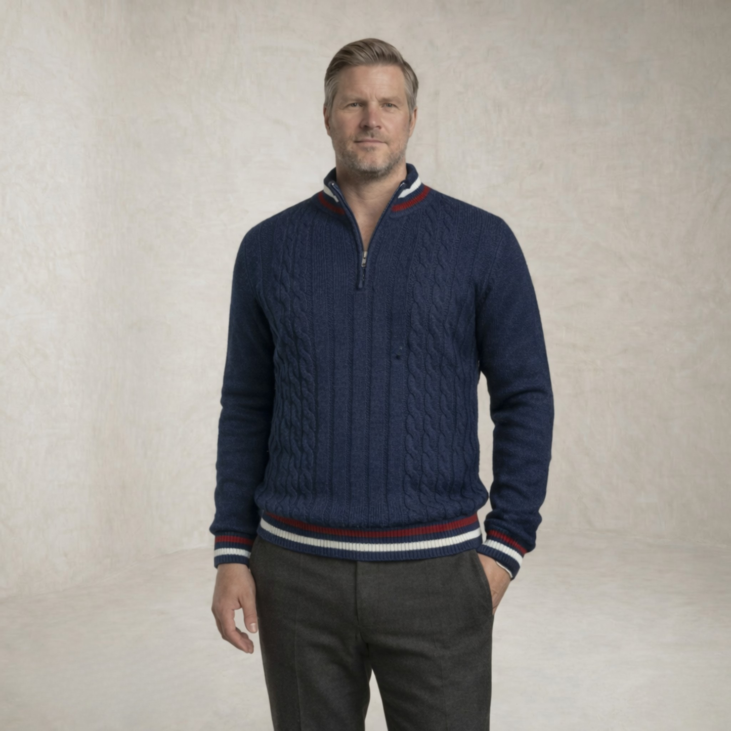Mason | teksturirana Pocket pulover