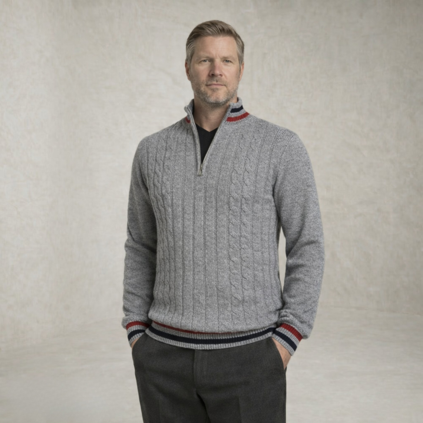 Mason | teksturirana Pocket pulover