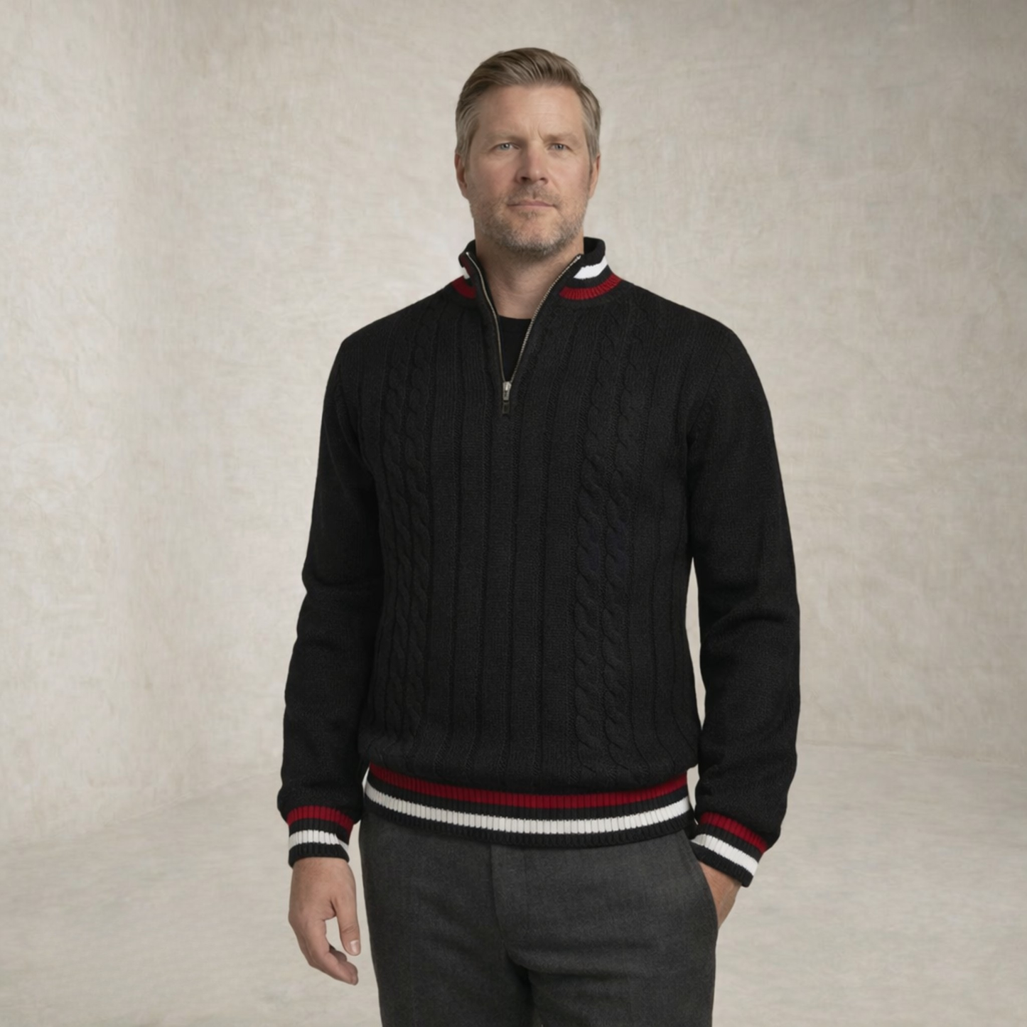 Mason | teksturirana Pocket pulover