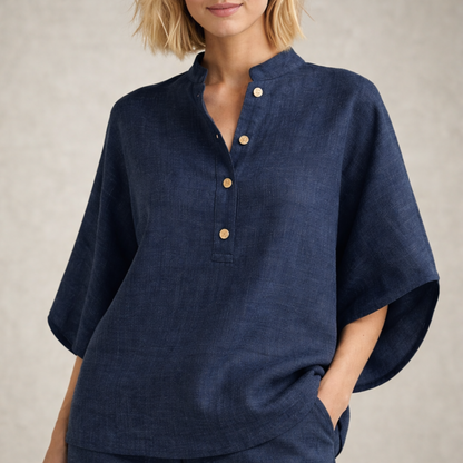 Oliviasur | lanena Blend dvodelni Komplet