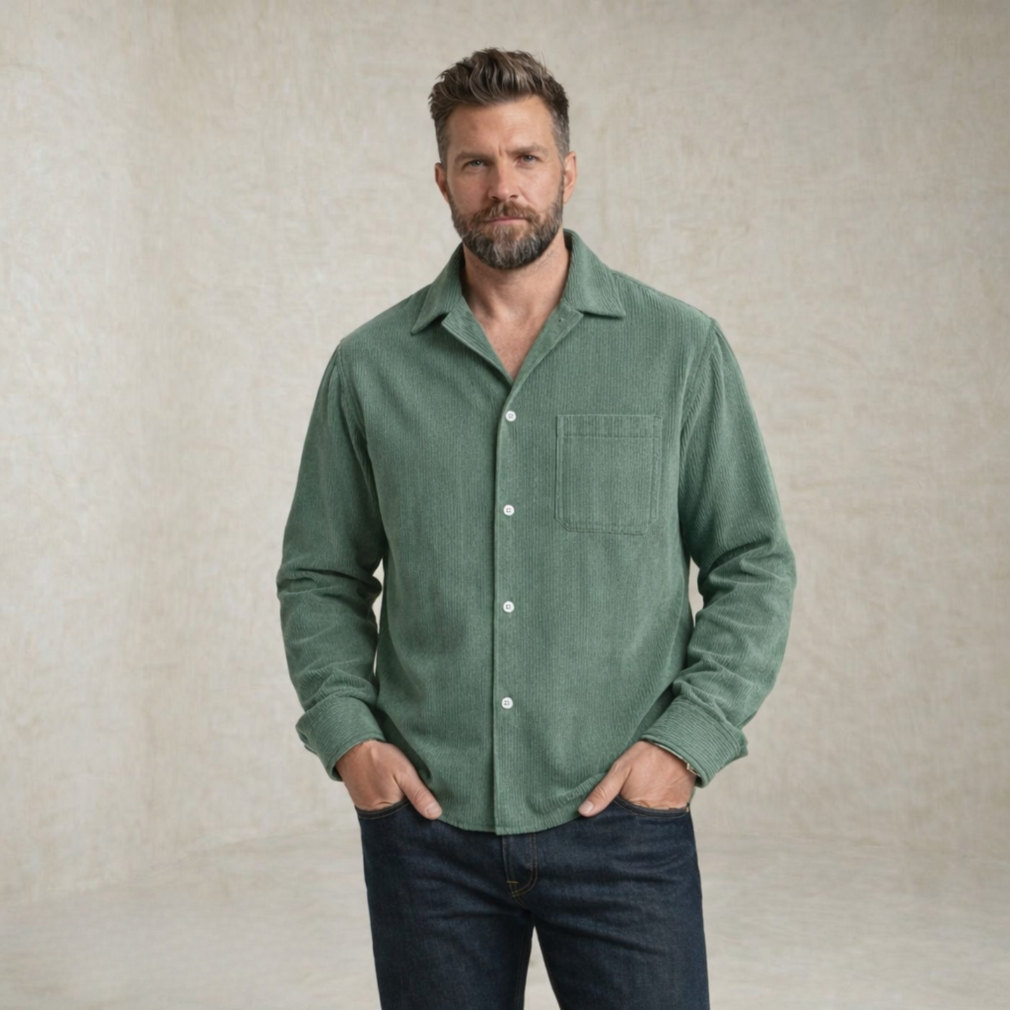 Michael | teksturirana Pocket bluza
