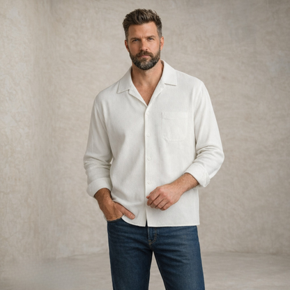 Michael | teksturirana Pocket bluza