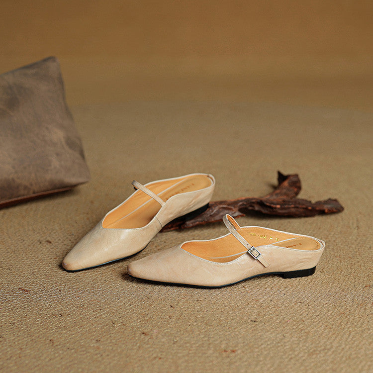 Orella | Elegantni Natikači z Odprto Peto
