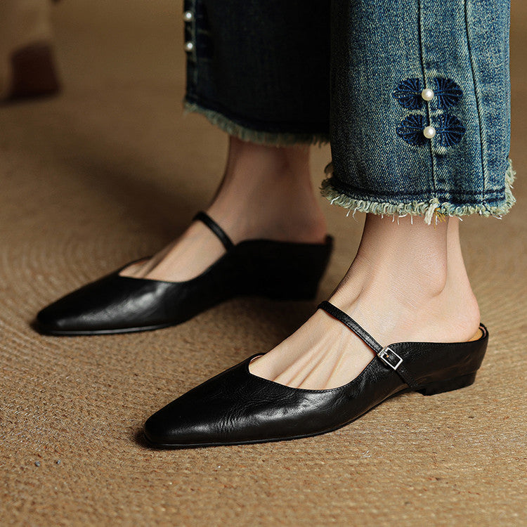 Orella | Elegantni Natikači z Odprto Peto