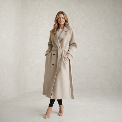 Patricia | klasična Collar plašč