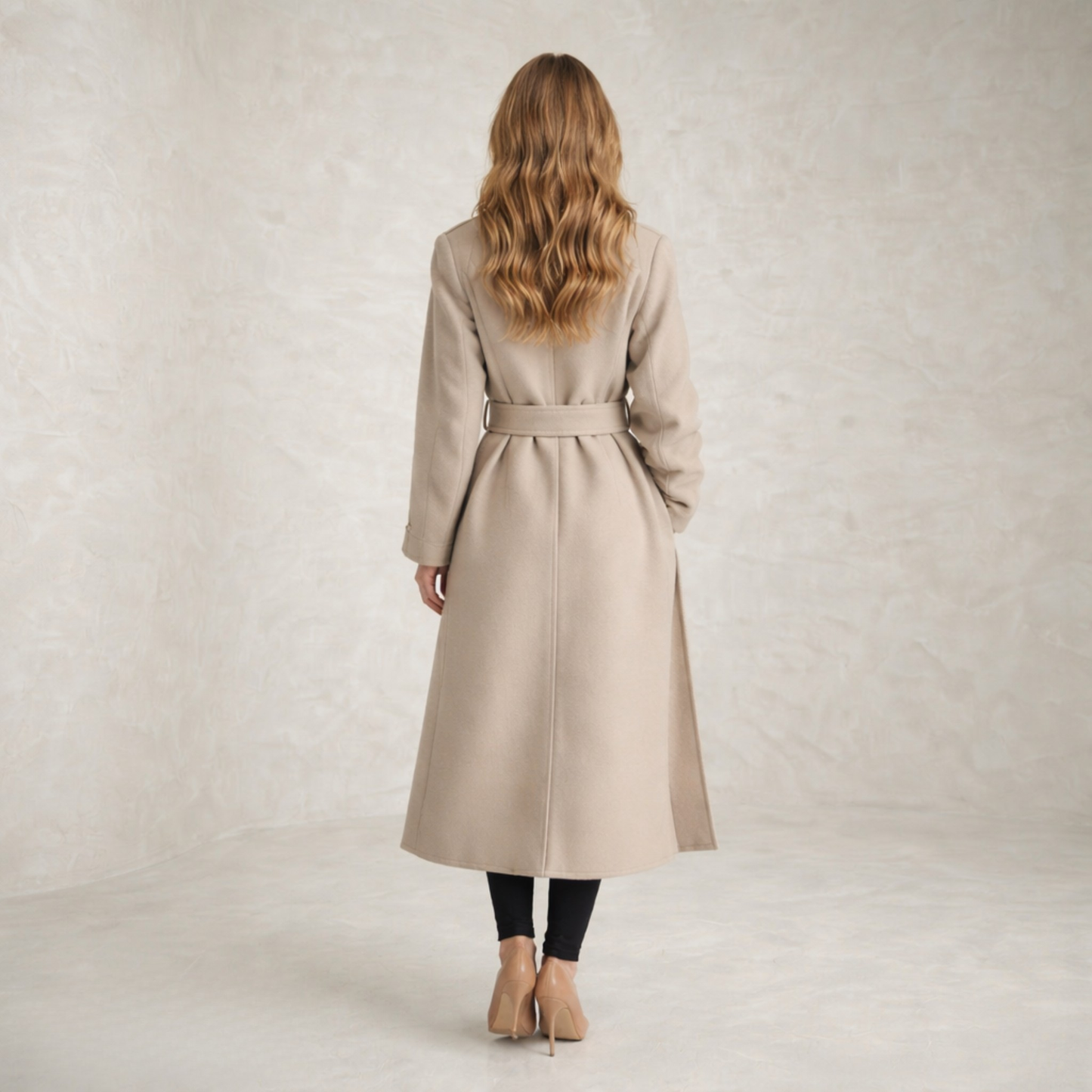 Patricia | klasična Collar plašč