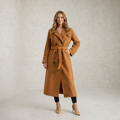 Patricia | klasična Collar plašč