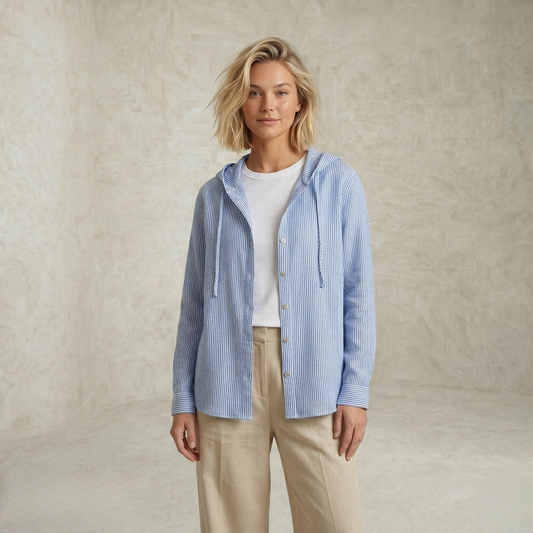 Paula | Prefinjena bluza s kapuco