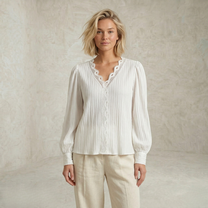 Pearl | Minimalistična pulover bluza