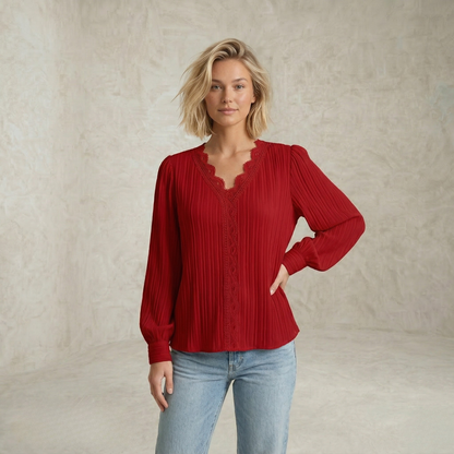 Pearl | Minimalistična pulover bluza