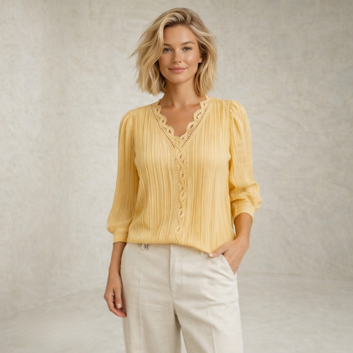 Pearl | Minimalistična pulover bluza