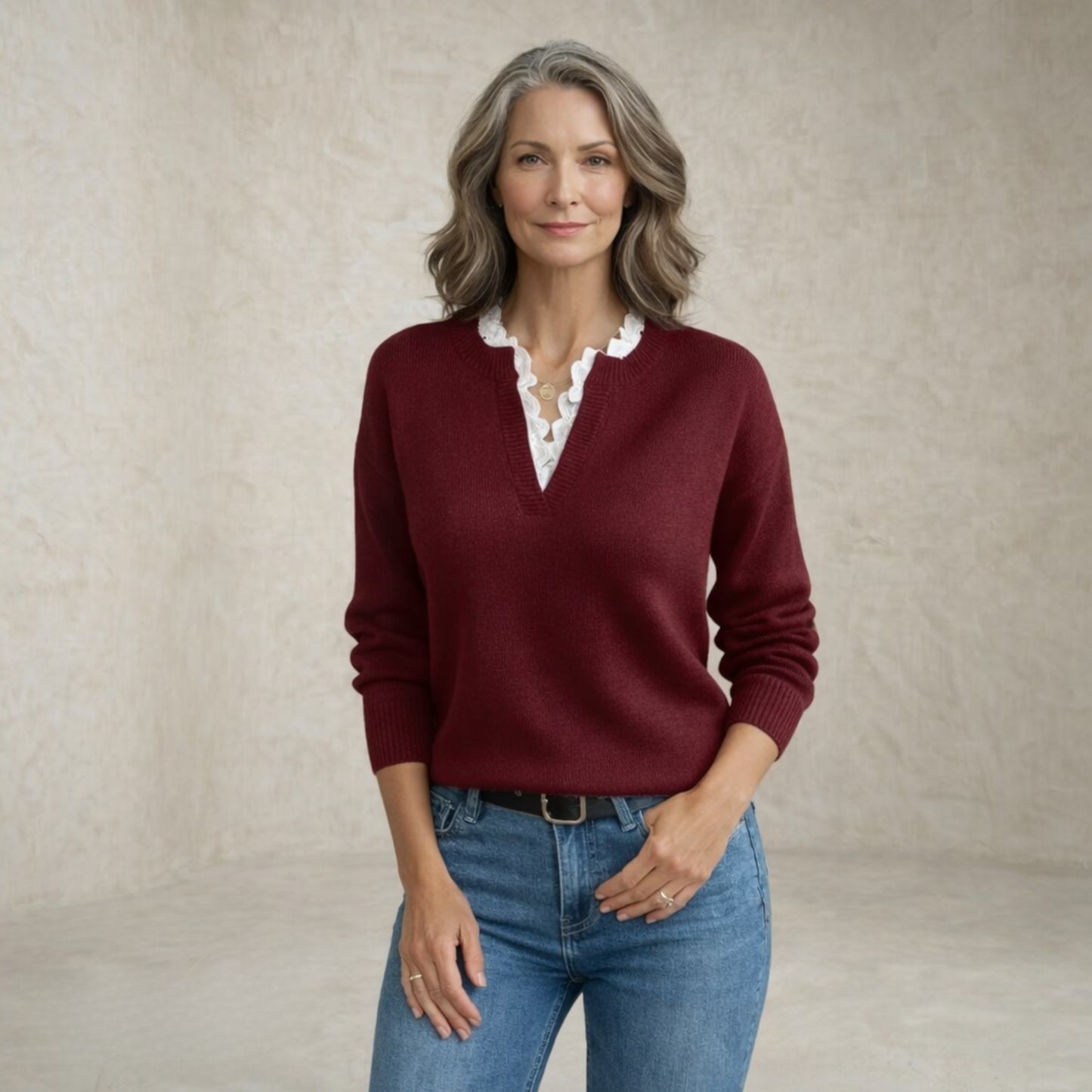 Sandra | Mehka prefinjena elegantna bluza