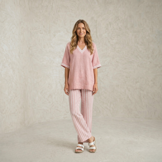 Tatiana | Eleganten lanen komplet