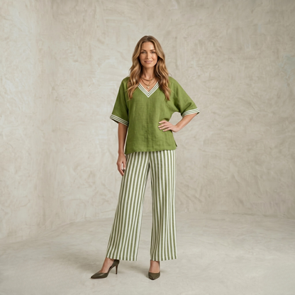 Tatiana | Eleganten lanen komplet