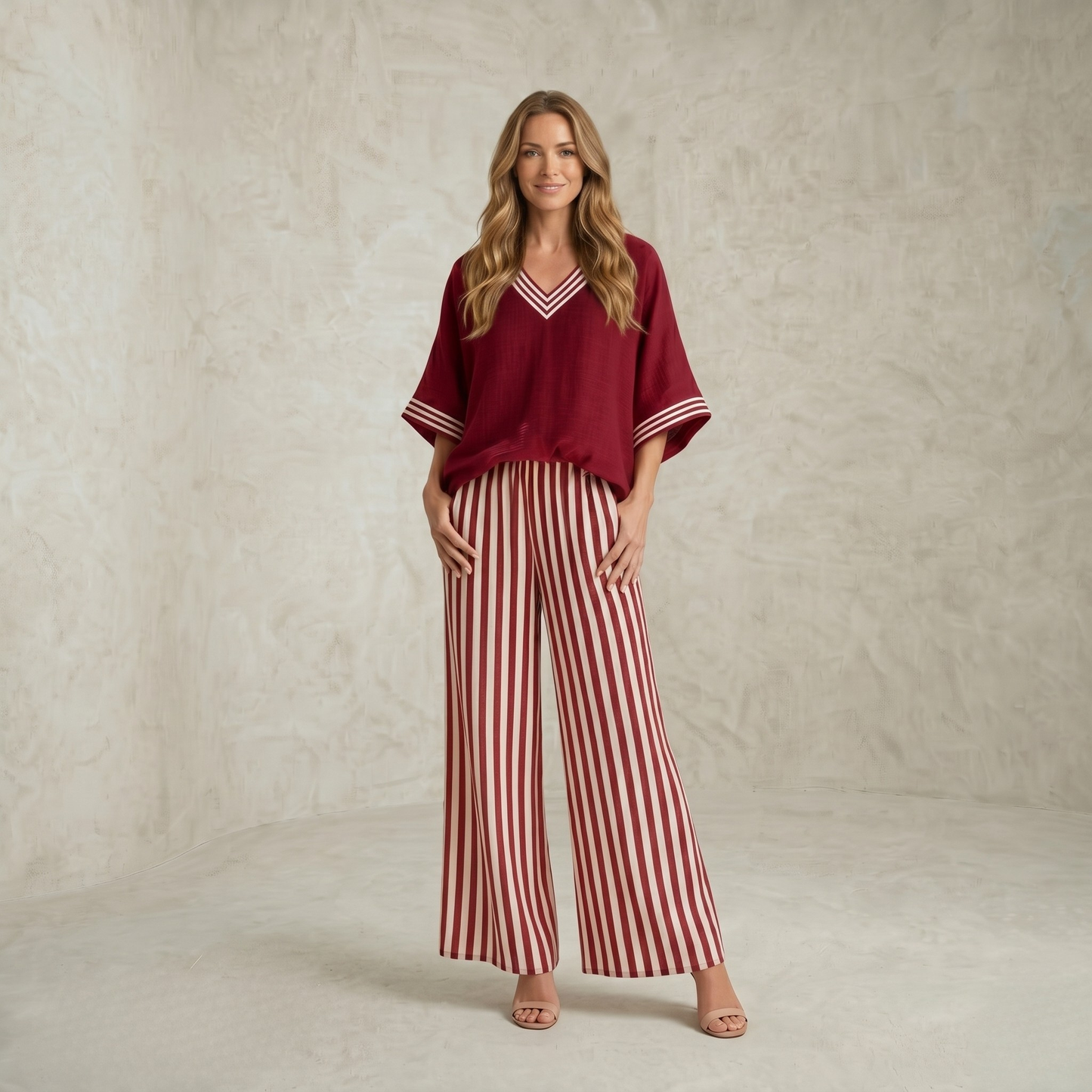 Tatiana | Eleganten lanen komplet