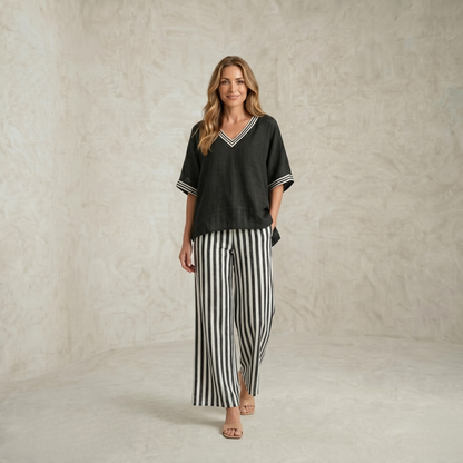 Tatiana | Eleganten lanen komplet
