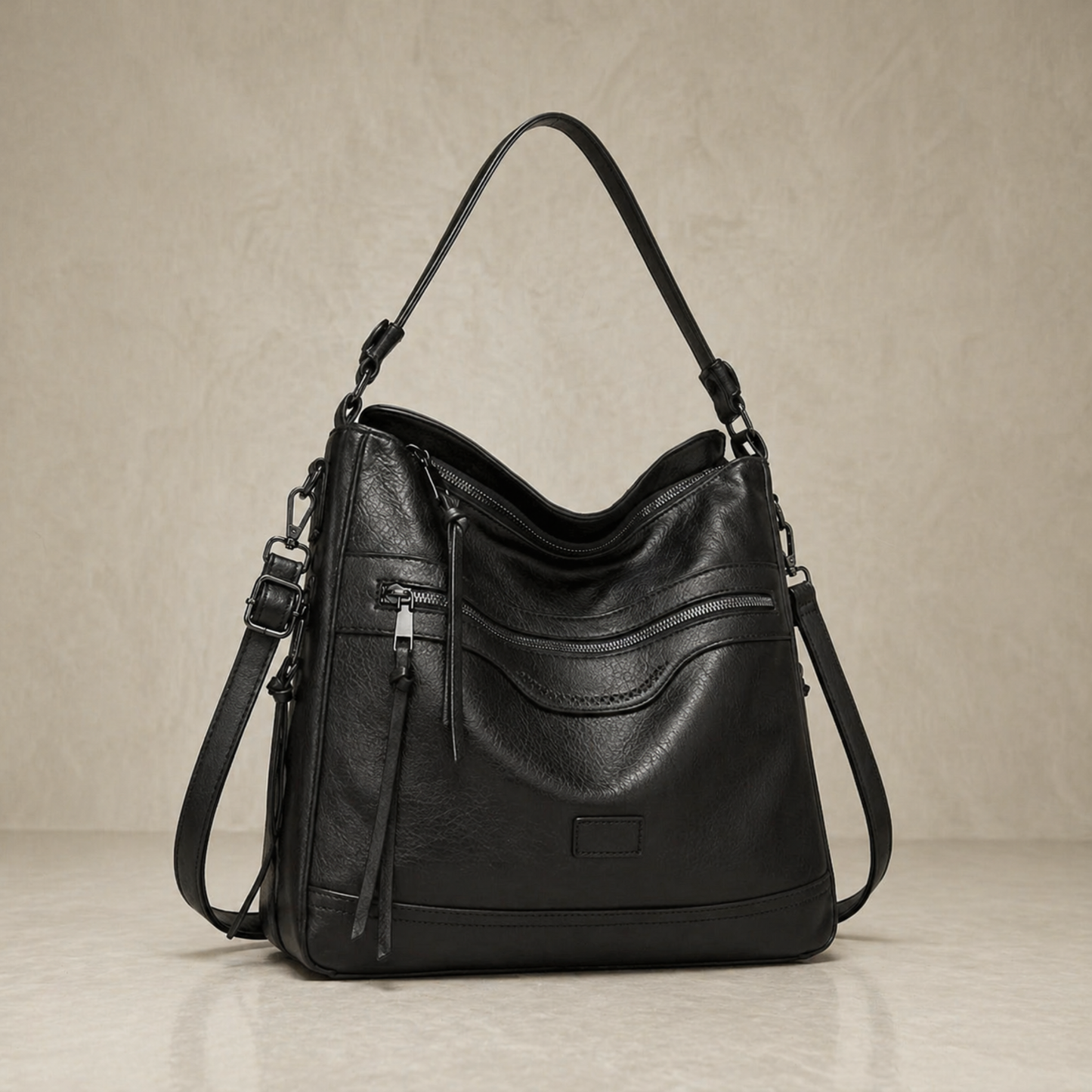 Zara | Lepa usnjena torba za ramo